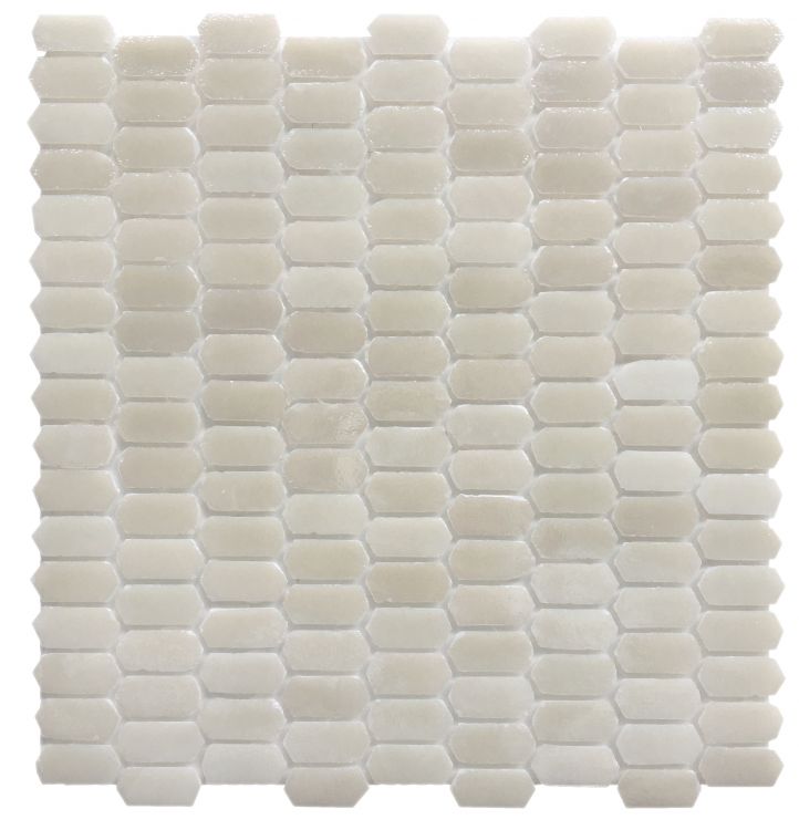 Neutra 01.Bianco Long Hexagon 11.25 x 11.5